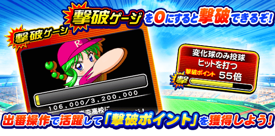 「撃破ゲージ」を減らそう！