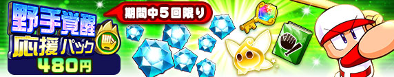 野手覚醒応援パック